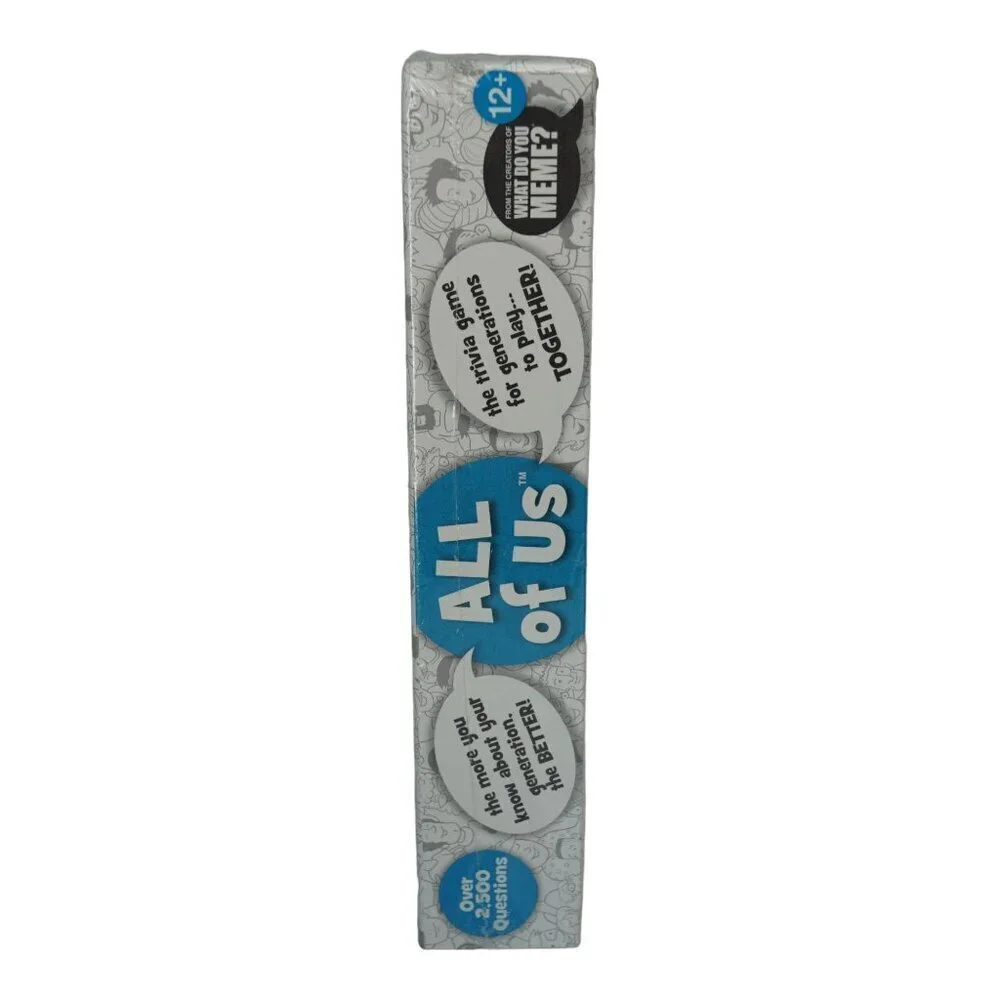 NWT ALL of Us The Trivia Game for Generations to Play Together,  SEALED‎